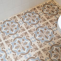 10 Pisos Azulejo Porcelanato Autocolante Lavável para Chão ou Parede - 1