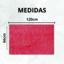 Ver imagem 4 de Tapete Beira de Cama 66x120 Oasis Shaggy Rosa Pink