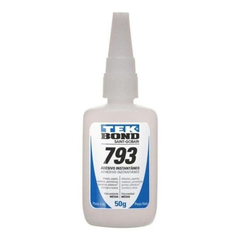 Adesivo Instantâneo 793 50g Tekbond - Cx - 10
