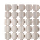 Ver imagem 2 de Tapete para Banheiro Deck para Box Flex Bege 36x68cm Kapazi
