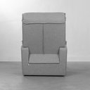 Ver imagem 4 de Poltrona Goya Reclinável Trend - Cinza Brita Abra Casa