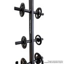Ver imagem 4 de Suporte para Anilhas e Barras Athletic Extreme 240kg 4 Barras Organizador Semiprofissional