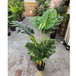 Planta Artificial Costela de Adão Toque Real com 1.20m - 2