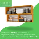 Ver imagem 6 de Armário Aéreo para Cozinha 3 Portas 100% Mdf Paloma