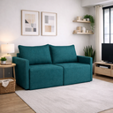 Ver imagem 1 de Sofá Cama Dubai Retratil e Reclinavel 3 Lugares em Linho Sofatec