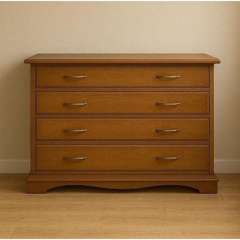 Cômoda Gramado 1,20 X 45 X 85 - Madeira Maciça - Móveis de Gramado