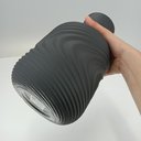 Ver imagem 3 de Vaso Decorativo Garrafa Home&Co Vidro 30x14x14cm Preto