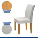 Ver imagem 5 de Kit 4 Cadeiras Estofadas Espanha Espresso Móveis