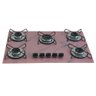 Cooktop 5bocas Ultra Chama 127/220v Marmo Rosa - 1