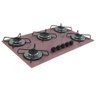 Cooktop 5bocas Ultra Chama 127/220v Marmo Rosa - 2