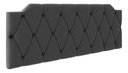 Ver imagem 1 de Cabeceira Kelly Dobrável Box Cama Casal 140cm Suede - Cinza