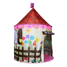 Barraca Infantil Cabana Tenda Toca Casinha Castelo Portátil - 1