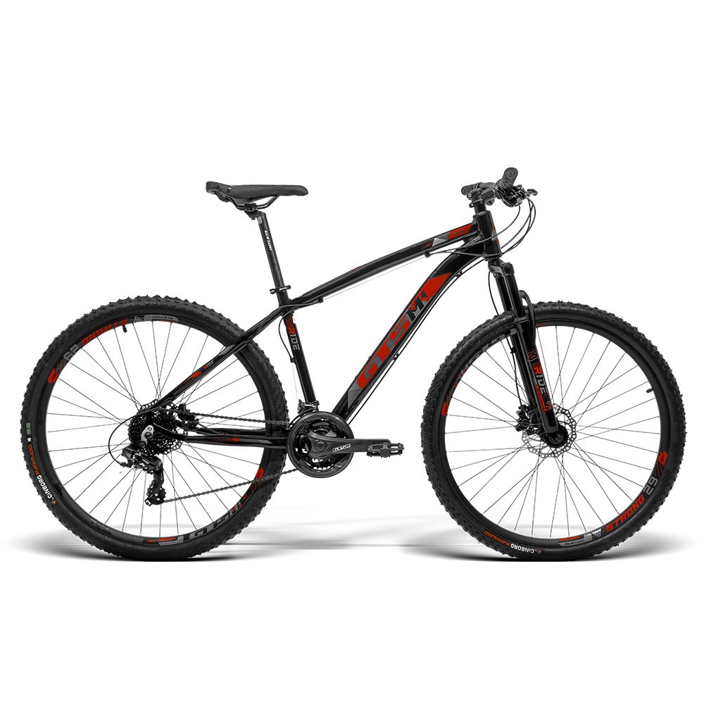 Bicicleta GTS Aro 29 Freio a Disco Hidráulico Cubo K7 24 Marchas e Amortecedor | GTS M1 Ride New - 1 - 1