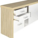 Ver mais imagens de Conjunto Escritório Artany: Mesa e Balcão c/ Gavetas