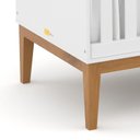 Ver imagem 7 de Jogo de Quarto Infantil Unique com Cômoda 3 Gavetas e Berço Branco Soft/eco Wood - Matic Móveis