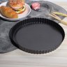 Forma para Bolo e Torta Crespa Antiaderente Fundo Removível 24cm - 3