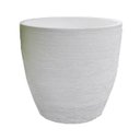 Ver imagem 1 de Vaso Planta 40x40 Oval Moderno Polietileno - BRANCO 006