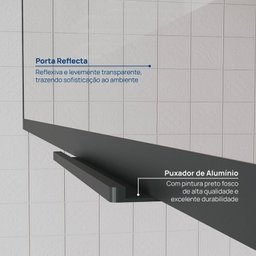 Cozinha Modulada 15 Peças 11 Aéreos 3 Balcões 1 Cristaleira Nara CabeCasa MadeiraMadeira - 12