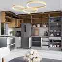 Ver imagem 6 de Cozinha Modulada 15 Peças 11 Aéreos 3 Balcões 1 Cristaleira Nara CabeCasa MadeiraOriginals