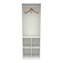 Ver imagem 1 de Armário Colmeia Mirela M5 100% Mdf (closet Lojas Expositor) Vetorial Móveis Branco