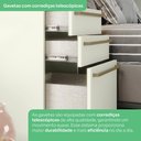 Ver mais imagens de Quarto Modulado Solteiro Completo 5 Portas 6 Gavetas Bellagio Casa 812