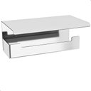 Ver imagem 3 de Suporte Papel Higiênico com Adesivo na Parede Inox F.elg