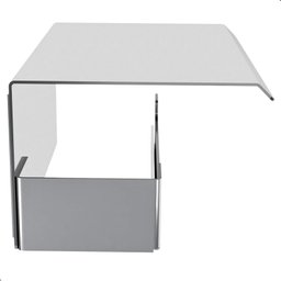 Suporte Papel Higiênico com Adesivo na Parede Inox F.elg - 6