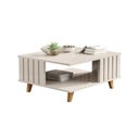 Ver imagem 1 de Mesa Centro Acai Off White - Moveis Jb