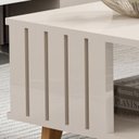 Ver imagem 3 de Mesa Centro Acai Off White - Moveis Jb