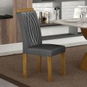 Ver imagem 1 de Cadeira para Mesa de Jantar 2 Unidades Doha Mdf - Leifer