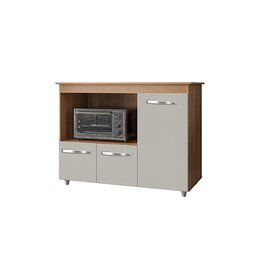 Balcão de Cozinha P/ Microondas Forno Elétrico Multiuso Liza - 1