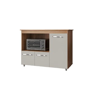 Balcão de Cozinha P/ Microondas Forno Elétrico Multiuso Liza