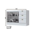 Ver imagem 7 de Cozinha Modulada Henn Americana 8 Peças (2 Armários + 2 Balcões + 2 Paneleiros + 2 Complementos) C8P