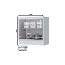 Ver imagem 6 de Cozinha Modulada Henn Americana 8 Peças (2 Armários + 2 Balcões + 2 Paneleiros + 2 Complementos) C8P