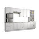 Ver imagem 1 de Cozinha Modulada Henn Americana 8 Peças (2 Armários + 2 Balcões + 2 Paneleiros + 2 Complementos) C8P