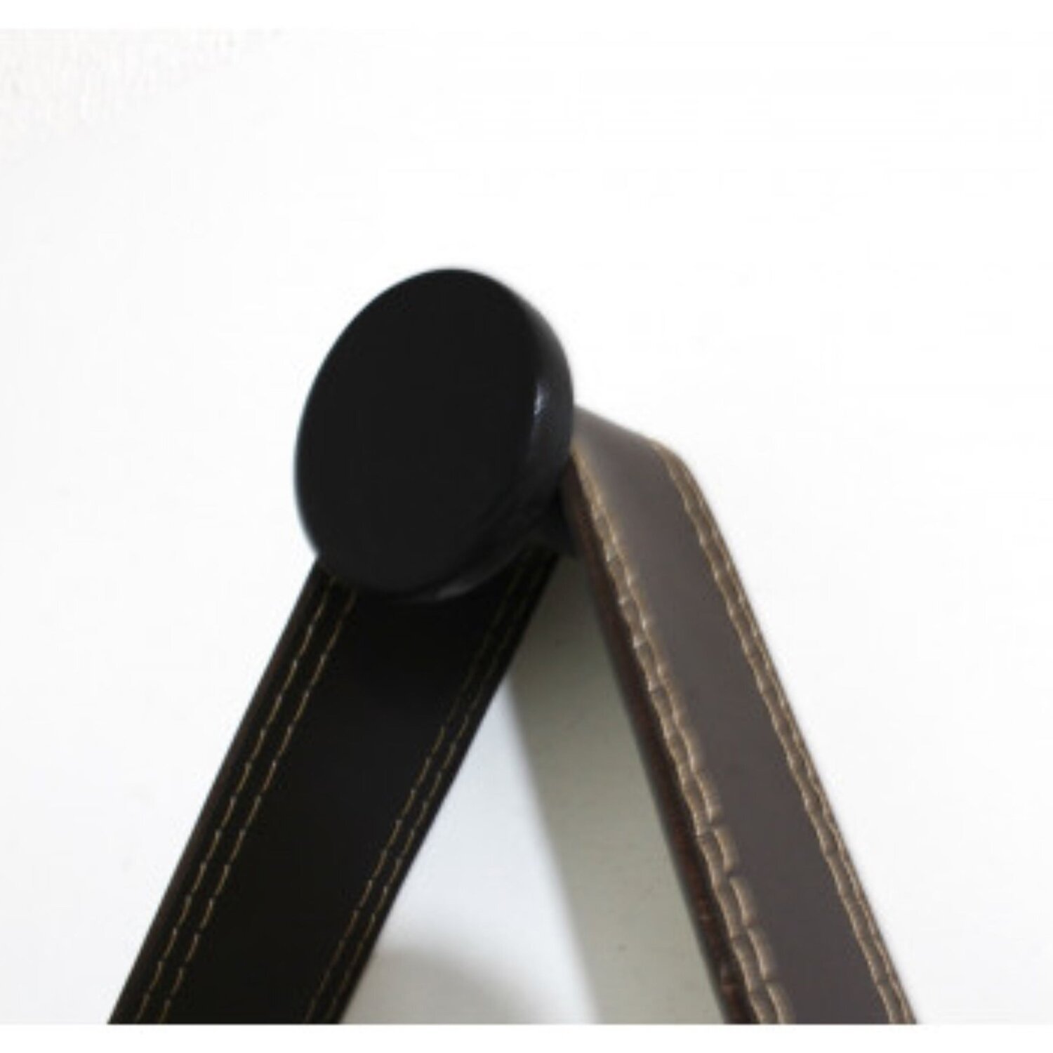 Espelho Redondo Decorativo com Moldura Alça de Couro 60cm - 5
