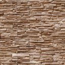 Ver imagem 1 de Papel de Parede Pedra Canjiquinha Clássica Tons Beges 1,5m