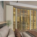 Ver mais imagens de Guarda Roupa Modulado 09 Innova Reflecta 7 Portas Off White - Gelius