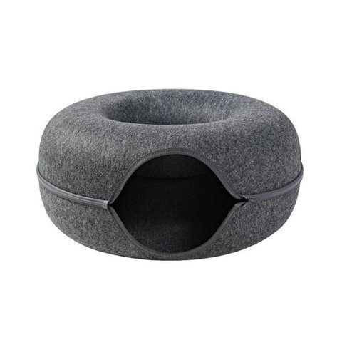 Animo Shop Cama Pet Túnel Rosquinha Gatinho