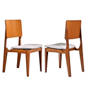 Ver imagem 3 de Conj Mesa Redonda 110cm Tampo Vidro 4 Cadeira Madeira Maciça Sala Jantar Area Gourmet