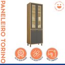 Ver imagem 3 de Armário Paneleiro 4 Portas com Vidro Torino