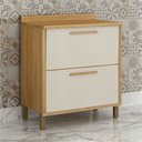 Ver imagem 1 de Balcão para Cozinha 2 Portas 80cm Torino Bege/Cinamomo/Off White