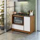 Ver imagem 2 de Balcão Cooktop Nt3050 Freijó/branco Notável Móveis