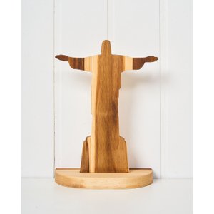 Escultura Cristo Redentor Teca