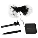 Ver imagem 6 de Grinalda Cordão Luzes Solares Rosas Dourada Jardim 20 Leds