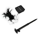 Ver imagem 3 de Grinalda Cordão Luzes Solares Rosas Dourada Jardim 20 Leds