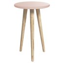 Ver imagem 1 de Mesa de Canto Theo Rosa Madeira Natural – Reller