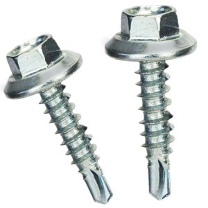 Parafuso Sextavado Autobrocante 5,5 X 25 Zinco - 100pçs