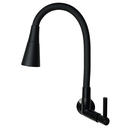 Ver imagem 5 de Torneira Preta Gourmet Parede Abs Jato Duplo Tudo Silicone