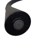 Ver imagem 3 de Torneira Preta Gourmet Parede Abs Jato Duplo Tudo Silicone